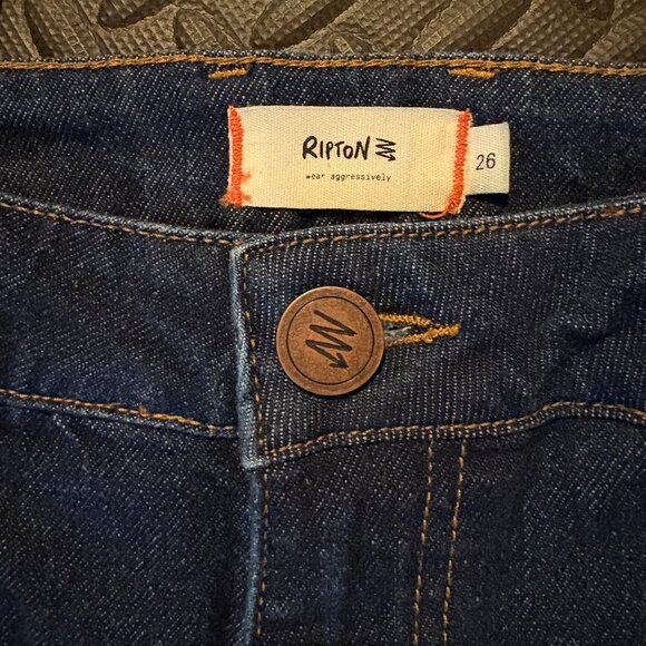 Ripton Utility Jeans Blue Collar 26 - Picture 3 of 3